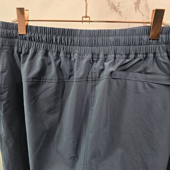 Backcountry Pants Mens Medium Blue Crop Climbing Pull On Stretch Drawstring - Picture 6 of 10